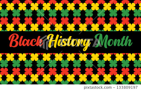 Black History Month celebrated. February national black history month African American vector illustration Template for background, banner, card, poster with text inscription Black History Month celebrated. February national black history month African American vector illustration Template for background, banner, card, poster with text inscription 133809197