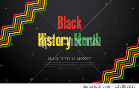 Black History Month celebrated. February national black history month African American vector illustration Template for background, banner, card, poster with text inscription Black History Month celebrated. February national black history month African American vector illustration Template for background, banner, card, poster with text inscription 133809215