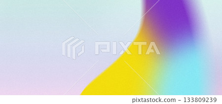 Abstract color gradient film grain texture background, 133809239