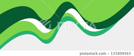 Abstract dark green gradient banner template with dynamic background curve shapes. Modern light green business webinar banner design for web, backdrop, brochure, website, landing page, presentation Abstract dark green gradient banner template with dynamic background curve shapes. Modern light green business webinar banner design for web, backdrop, brochure, website, landing page, presentation 133809563