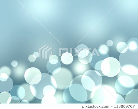 Background material with sparkling light that gives off an underwater vibe 133809707