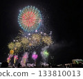 Colorful fireworks 133810013
