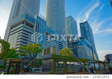 JR Nagoya Station, Nagoya Takashimaya, skyscrapers 133812655