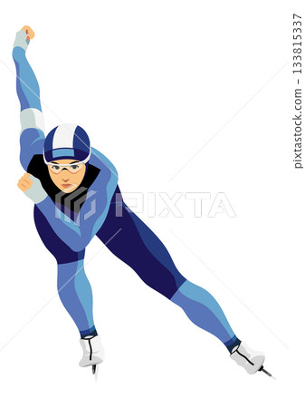 女子速滑運動員 女子速滑運動員 133815337