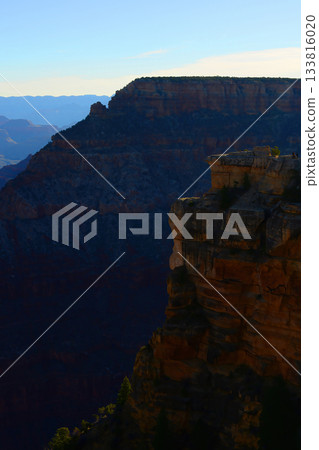 Hazy Sky Day At The Grand Canyon Arizona 133816020