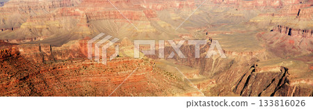 Hazy Sky Day At The Grand Canyon Arizona Hazy Sky Day At The Grand Canyon Arizona 133816026