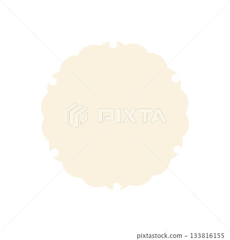 Japanese pattern frame, simple snowflake, beige, vector png transparent, white background Japanese pattern frame, simple snowflake, beige, vector png transparent, white background 133816155