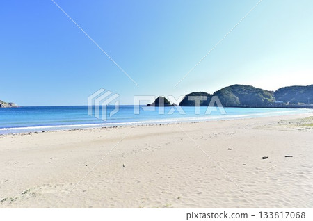 南飯津市弓濱海灘的度假勝地景色優美 133817068