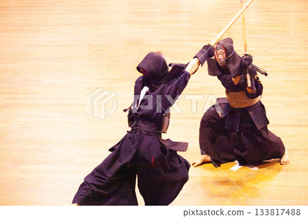 劍道比賽,一種武術 劍道比賽,一種武術 133817488