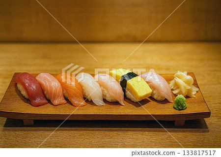 Delicious Nigiri Sushi Delicious Nigiri Sushi 133817517