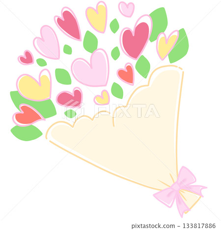 Heart bouquets Heart bouquets 133817886