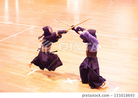 劍道比賽,一種武術 劍道比賽,一種武術 133818693