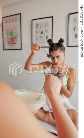 Embrace the joy of Creative Cooking Fun as you explore delightful dishes with a Young Chef Embrace the joy of Creative Cooking Fun as you explore delightful dishes with a Young Chef 133819346