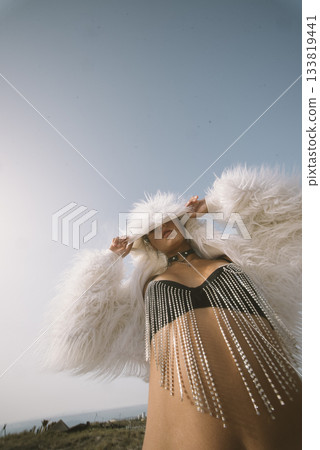 A Stylish Fashion Moment With Soft Textures Found in Natures Beauty is Captivating and Inspiring A Stylish Fashion Moment With Soft Textures Found in Natures Beauty is Captivating and Inspiring 133819441