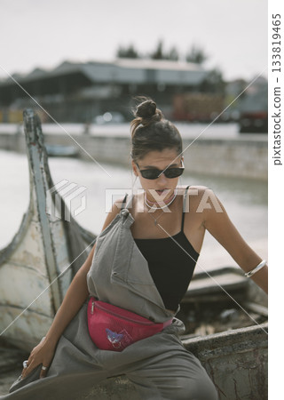 Discover Chic Outdoor Fashion that embodies Casual Vibes by the Water for everyone to enjoy 133819465