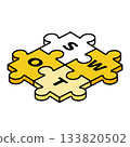 SWOT analysis / puzzle 133820502