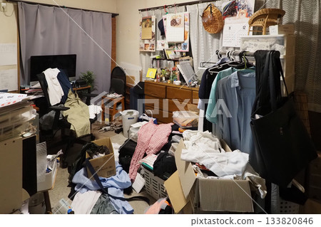 A messy room A messy room 133820846