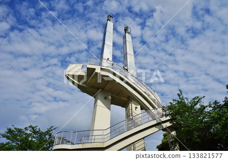 <千葉縣>大田山公園的君更津塔 <千葉縣>大田山公園的君更津塔 133821577