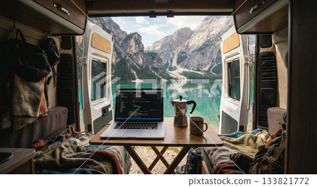 Travel Minivan Style Travel Minivan Style 133821772