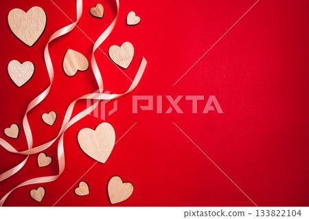 Valentines Day festive Background Valentines Day festive Background 133822104
