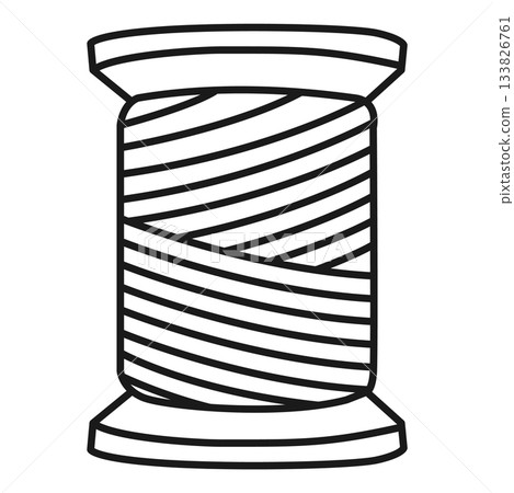 一個簡單的垂直線軸圖標,用黑色線條繪製而成。 一個簡單的垂直線軸圖標,用黑色線條繪製而成。 133826761