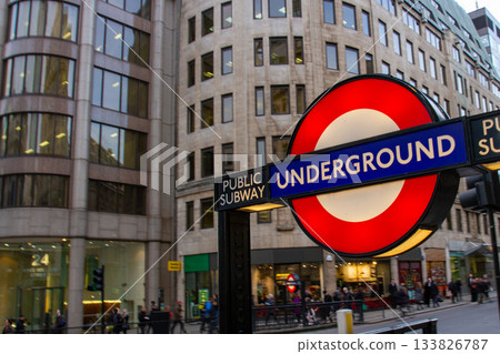 倫敦地鐵標誌 133826787