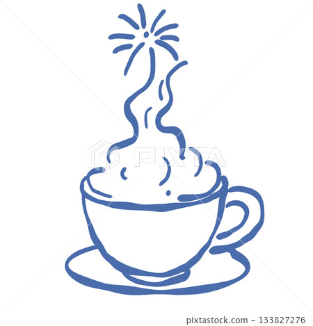 Cozy Hot Drink Cup Illustration with Swirling Steam and Star Minimalist Comfort Art for Cafe Branding Autumn Winter Design Projects and Whimsical Beverage Inspired Decor Cozy Hot Drink Cup Illustration with Swirling Steam and Star Minimalist Comfort Art for Cafe Branding Autumn Winter Design Projects and Whimsical Beverage Inspired Decor 133827276
