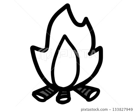 篝火圖示/插圖 篝火圖示/插圖 133827949