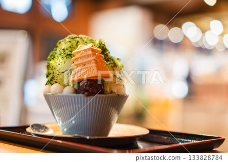 豐洲福久留的天空抹茶刨冰 133828784