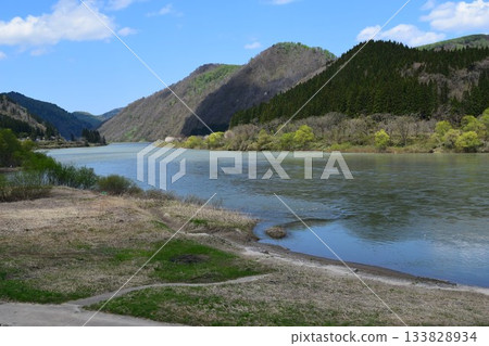 Mogami River Japan's three major rapids 133828934