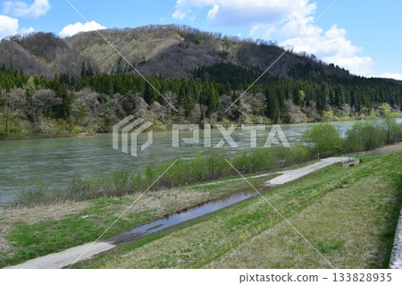 Mogami River Japan's three major rapids 133828935