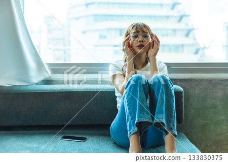 可愛女孩肖像 133830375