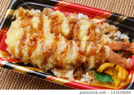 Shrimp Tempura Bento 133830684