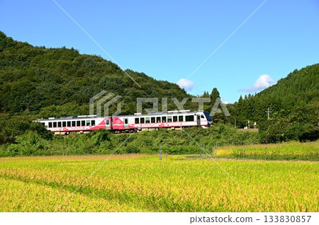 Hinabi (bound for Miyako) running on the JR Yamada Line Hinabi (bound for Miyako) running on the JR Yamada Line 133830857