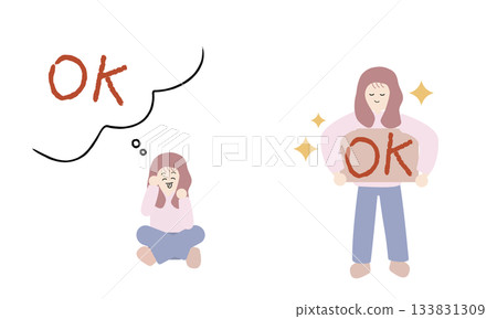 Overconfident women and secure women 133831309