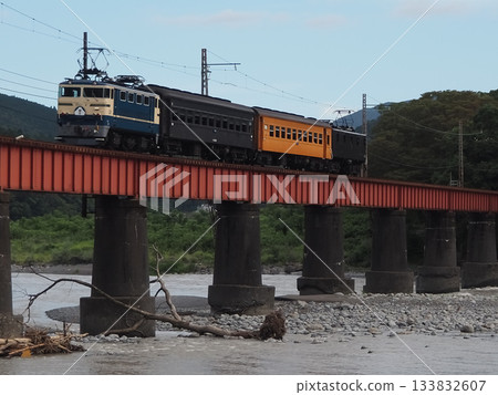 大井川鐵道特快奧井2號富士頭標努庫里站~川根溫泉笹間站Cut 7 大井川鐵道特快奧井2號富士頭標努庫里站~川根溫泉笹間站Cut 7 133832607