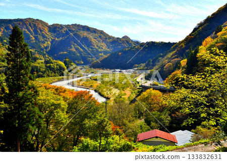 View of the area around Otari Roadside Station (Otari Village, Nagano Prefecture) [November 2025] 133832631