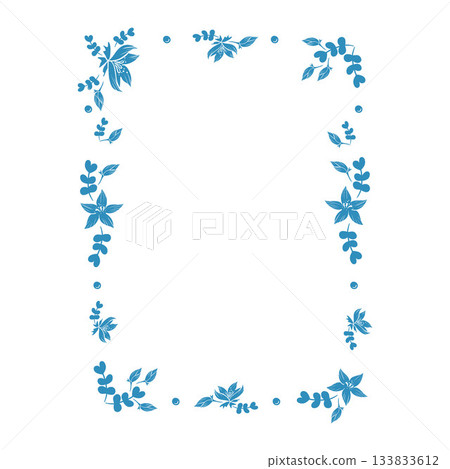 Doodle frame of seaweed and bubbles. Frame on the theme of sea vacation. Vector illustration Doodle frame of seaweed and bubbles. Frame on the theme of sea vacation. Vector illustration 133833612