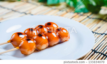Mitarashi dumpling Mitarashi dumpling 133834070
