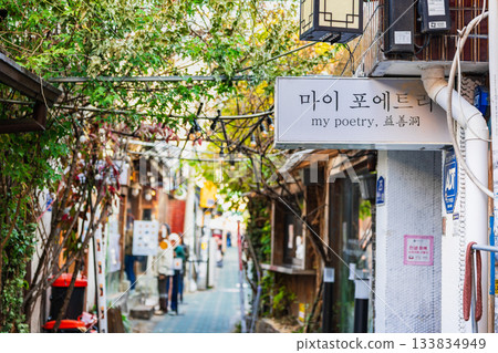 首爾益善洞：一條兩旁林立著咖啡館的小巷 133834949