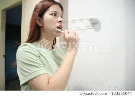 Brushing Teeth Brushing Teeth 133835044