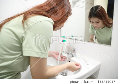 Brushing Teeth Brushing Teeth 133835047