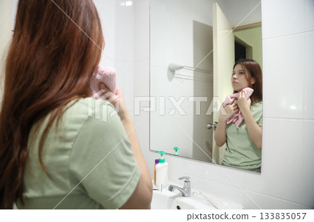 Washing Face Washing Face 133835057
