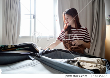Packing Clothes Packing Clothes 133835686