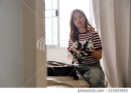 Packing Clothes Packing Clothes 133835693