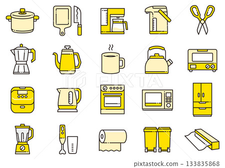 Kitchenware Icons 03 133835868