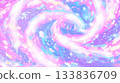 Sparkling colorful pastel swirl background 133836709