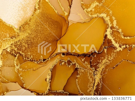 高品質、纖薄、淺色的酒精墨水畫,金銀比例,A4/A3尺寸 高品質、纖薄、淺色的酒精墨水畫,金銀比例,A4/A3尺寸 133836771