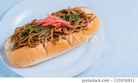 炒麵麵包 炒麵麵包 133836911