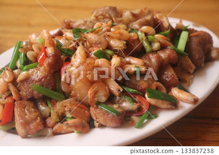 Hot stir-fried pork in Vietnam Hot stir-fried pork in Vietnam 133837238